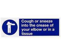 Toux ou éternuements dans le pli de votre coude ou dans un mouchoir