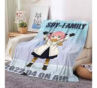 TOUYO SP-Y x FAMI-LY Plaid Polaire, Couvertures Et Plaids pour Enfants Et Adultes, Plaid Canapé Couverture De Canapé en Microfibre-E||130X150CM