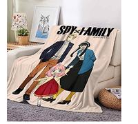 TOUYO SP-Y x FAMI-LY Plaid Polaire, Couvertures Et Plaids pour Enfants Et Adultes, Plaid Canapé Couverture De Canapé en Microfibre-A||130X150CM