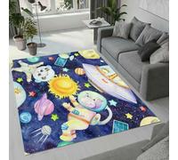 Tovast Tapis Voie Lactée Salon Chambre 160x200 cm Duveteux Doux Confort Tapis Cartoon Animaux 3D Lavable Antidérapant Poil Ras Moquette pour Intérieur et Extérieur Rug Décorer(Image 59-3)
