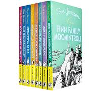 Tove Jansson Moomin Collection 8 Books Set (The Exploits of Moominpappa,Tales from Moominvalley,Moominvalley in November,Moominsummer Madness,Moominland Midwinter,Finn Family Moomintroll & More)