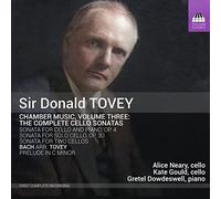 Tovey, Sir Donald : Musique de Chambre Volume 3