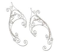 TOVINANNA 1 Paire Accessoires suspendus manchette pour cosplay petit boucle poignets oreilles de fée clips d'oreille accessoires d'oreille accessoires de clip d'oreille alliage