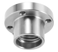 TOVINANNA 1 Pièce Mandrin à Plateau en Acier 2 Pouces Adaptateur de Plaque Arrière Filetée 1-8, Force de Serrage Stable, Usinage Précis, Compatible Tours à Bois Professionnels et Amateurs