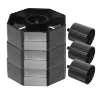 TOVINANNA 10 Inserts de Remplacement pour Dévidoir de Ruban Adhésif de Bureau, Mandrins de Roue en Plastique Résistants Compatibles Grands Noyaux, Accessoires pour Fournitures