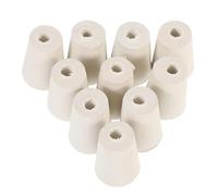 TOVINANNA 10 pièces Bouchons Caoutchouc Coniques Bouchons Étanchéité Flacons Laboratoire Cache Bouteille Verre Pratique