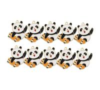 TOVINANNA 10 Pièces Pendentif Panda Accessoires Diy pour Sac à Pendentifs Kawaii pour Créations Manuelles