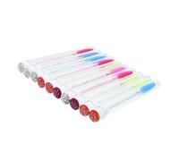 TOVINANNA 10 pièces Set de Tubes Mascara Vides avec Baguettes de Brosse à Cils Colorées Contenants Légers et Étanches pour Maquillage des Yeux Outils Réutilisables pour Débutants et