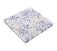 TOVINANNA 100 Feuilles Serviettes Jetables Imprimées à Motifs Floraux en Pulpe de Bois Encre Alimentaire pour Fêtes et Divertissements Quotidiens, Douces et Très Absorbantes, Format Carré,