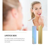 TOVINANNA 100 pièces Boîte de Rangement Cosmétique Emballage DIY pour Soin des Lèvres à Lèvres et Eyeliner Coffrets Décoratifs Solides pour Produits de Beauté Femme