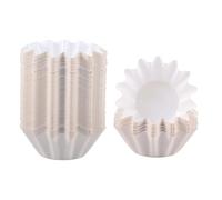 TOVINANNA 100pièces Cupcake Cases Résistantes Chaleur Caissettes à Muffins Papier Utilisables Four Liners pour Biscuits Fêtes Mariages et Thé