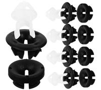 TOVINANNA 10ensembles Clips de Support de Capot de Voiture Plastique Fixation Stable pour Tringle et Capot Accessoires de Voiture Pratiques et Résistants