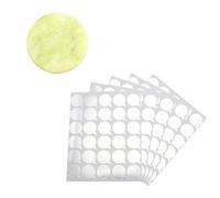 TOVINANNA 10Feuilles Joints de Colle pour Extensions de Cils Palette Pierre de Jade Autocollants Adhésifs pour Outils de Support de Colle pour Cils de Colle