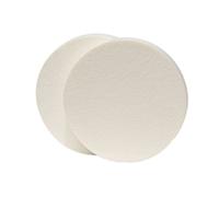 TOVINANNA 10pièces Éponge De Maquillage Pour Visage Poudres Applicateurs Ronds Mousse Éponge Blanche Pour Fond De Teint Et Blush