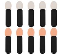 TOVINANNA 10pièces Mini Pinceau Estompeur Et Applicateur Gloss Polyvalent Pour Maquillage Yeux Et Lèvres Design Compact Pour Utilisation