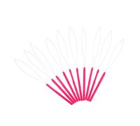 TOVINANNA 10pièces Outil Pour Extensions De Cheveux Micro Aiguille à Crochet Enfile-boucle Outil à Crochet Pour Extensions De Cheveux