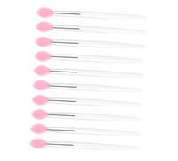 TOVINANNA 10pièces Pinceaux Applicateurs Silicone Pour Lèvres Brosse à Lèvres Portable Pour Maquillage Outils De Beauté Pratiques Et Précis