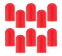 TOVINANNA 10pièces Silicone Drumstick Tips Protection Set Soft Percussion Accessory For Drum Stick Silent Tip Dampeners Easy Install Practice Drum Mute Covers