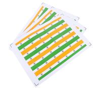 TOVINANNA 126 Pièces Autocollants Visage Drapeau Lot Pour Football Encouragement Tatouages Cutanés Décoration Matchs Photos