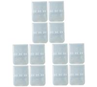 TOVINANNA 12pièces Boîte De Rangement pour Têtes De Brosse à Dents Électriques Étui Portable De Voyage pour Têtes Compatible Plupart des Modèles Idéale pour Déplacements Et Facile