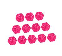 TOVINANNA 12pièces Miroirs De Maquillage Roses Pliants Miroirs Doubles Faces Compacts pour Filles De Voyage Pratiques Et Élégants