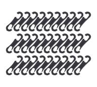 TOVINANNA 150 Crochets de Fixation en ABS 3,5 CM pour Housse et Coussin de Siège Auto, Accessoires Intérieurs Pratiques, Compatibles Coussins Siège Conducteur et Passager