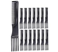 TOVINANNA 15pièces Peigne De Coiffure Professionnel Pour Salon Peignes Résistant Et Flexible Pour Cheveux Humides Et Secs Outil De Coiffure Pratique Pour Coiffeurs Et Particuliers