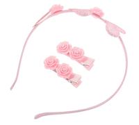 TOVINANNA 1ensemble Bandeau Avec Roses Accessoire De Fête Saint-valentin Headband Décoratif Pour Femmes Pour Photos Soirées Doux Et Romantique