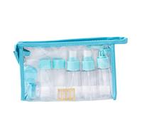 TOVINANNA 1ensemble Bouteille Dispenser De Voyage Pour Cosmétiques Flacon Spray Réutilisable Sky-bleu Pratique Pour Shampoing Lotion Et Huiles Essentielles Pour Voyage Camping