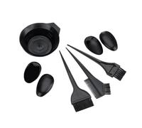 TOVINANNA 1ensemble Kit De Capillaire Pratique Ensemble Outils De Coloration Portable Pour Salon Et Usage Domestique Avec Bol Pinceaux Et Bonnet