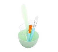 TOVINANNA 1ensemble Kit De Mélange De Masques Faciaux Silicone Ensemble Complet Outils Avec Bol Et Brosse Pour Soins Peau Et Traitements Salon