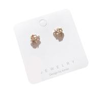 TOVINANNA 1Paire Boucles Oreilles Étoile Zircon pour Femme Clous Oreilles Chic et Originales Accessoire de Mode Élégant pour Port pour Anniversaire