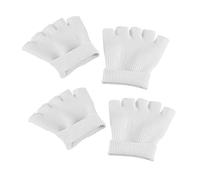 TOVINANNA 2 Chaussettes Hydratantes Gel pour Manchons pour Orteils Ouverts Confort Flexibilité et Praticité pour Soins