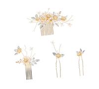TOVINANNA 2 Ensembles accessoires pour cheveux épingle à cheveux Diadèmes décorations les poules barrettes hairpin hair clip hair charms peigne coiffe de mariée romantique Alliage de zinc