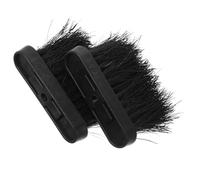 TOVINANNA 2 pièces Brosse de Remplacement pour Cheminée et Banc Tête de Balayette Ferme et Dense Accessoire Polyvalent pour Nettoyage Cuisine et Foyer pour Cendres et Poussières