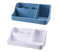 TOVINANNA 2 Pièces cosmétique couvercle Panier de rangement de maquillage unité clothes storage box panier de rangement multi-cas mallette de rangement d'articles divers