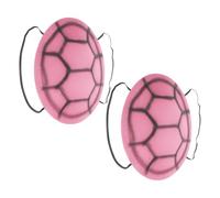 TOVINANNA 2 Pièces Déguisement Coquille de Tortue pour Garçon Fille Accessoires de Jeu de Rôle pour Fêtes Halloween et Performances Scolaires Rose