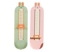 TOVINANNA 2 Pièces Règle de Mesure pour Garçon Fille Outil de Mesure Chaussures pour Garçon Fille Nourrisson et Tout Pratique pour Usage Domestique avec Design et Portable