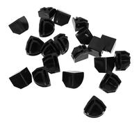 TOVINANNA 20 Connecteurs Cube Modulaires en Plastique ABS Rainure en Croix, Clips de Connexion d'Armoire Résistants, Friction Renforcée, Réassemblage Facile pour Étagères de Rangement