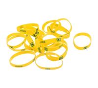 TOVINANNA 20 Pièces Bracelets Patriotiques en Silicone pour Supporters de Sport Coupe du Monde, Confort et Design Vif Drapeau National pour Événements Sportifs