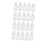 TOVINANNA 20 pièces Lot de Flacons de Voyage Rechargeables Plastique Souple avec Bouchon à Rabat Légers et Étanches pour Cosmétiques et Lotions Hydratantes Contenant Portable pour Voyage