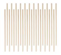 TOVINANNA 200 Bâtonnets en Bois Naturel Brut 200X2X2 MM pour Activités Manuelles Garçon et Filles Cheville en Bois DIY Tiges Lisses sans Bavure pour Bricolage Créatif Éducatif