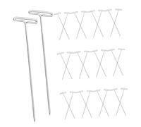 TOVINANNA 200pièces Lot de Aiguilles à Perruque Forme de Épingles de Blocage Professionnelles pour Usage Quotidien Sûres et Durables