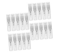 TOVINANNA 20pièces Flacon de Parfum Rechargeable pour Essence Format Voyage Lot de Flacons Secondaires pour Huile Essentielle