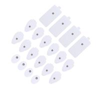 TOVINANNA 20pièces Patches Autocollants Non-tissés Pour Electrothérapie Compatibles Avec Electrostimulateurs Musculaires Et Pratique