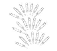 TOVINANNA 24 Pièces Épingles à Cheveux Alliage Argenté Clips Antidérapants Légers et Durables Accessoires de Coiffure Simples et Élégants pour Femmes et Filles