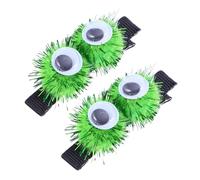 TOVINANNA 2paires Barrettes à Cheveux Yeux Animation Pour Halloween Accessoires De Fête Amusants Pour Garçon Fille