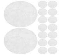 TOVINANNA 2paquet Filtre Coton Rond Pour Aspirateurs Faciaux Coton De Remplacement Ultra-fin Accessoires De Beauté Pour Usage Domestique Blanc