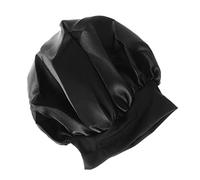 TOVINANNA 2pièces Bonnet De Nuit Élastique Pour Femme Chapeaux De Chimio Noir à Large Bord Des Cheveux Et Confort Optimal Le Sommeil
