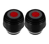 TOVINANNA 2pièces Bouchons pour Bouteilles Isothermes Compatible avec Gobelets Isothermes Anti-Fuite avec Interrupteur Noir pour Voyage Et Extérieur